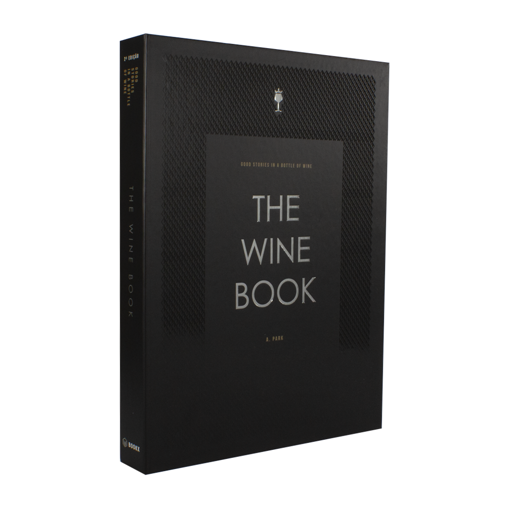 Caixa Livro Black Wine