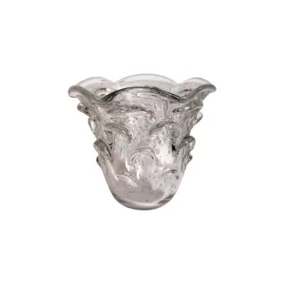 Vaso Murano Rizzo Hialino