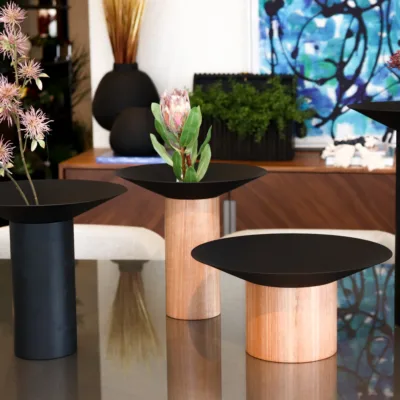 Vaso Dossel Ebanizado P