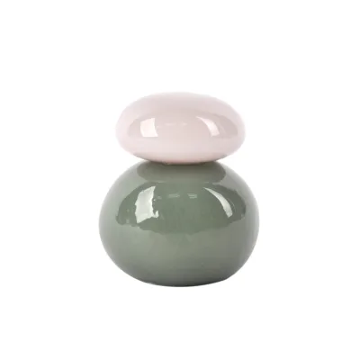 Vaso Turtle Green Pink P