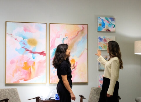 ABSTRACT - Amanda Mol para Casa Galeria