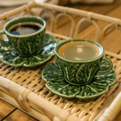 Xícara De Café Couve